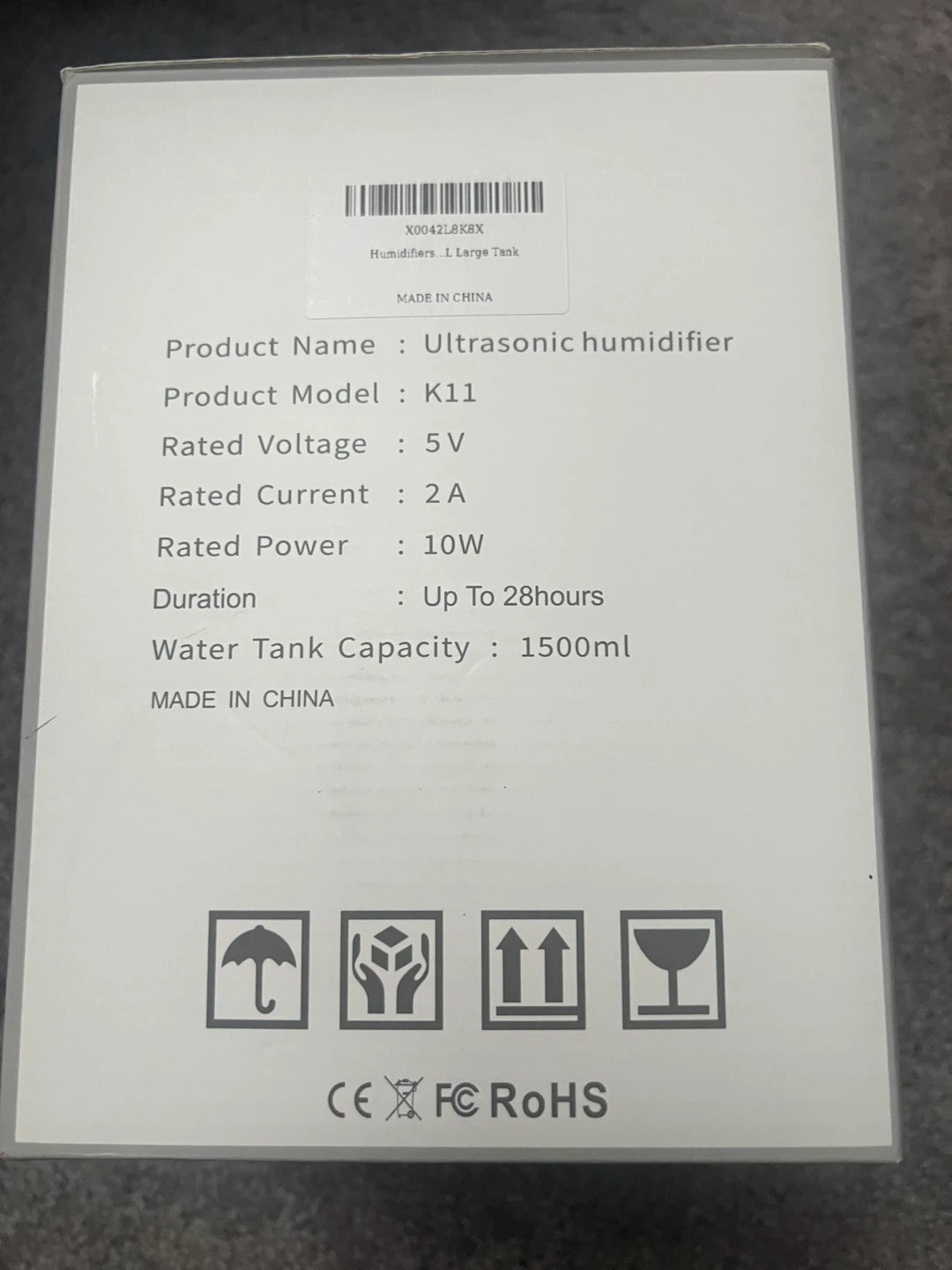 Ultrasonic Humidifier & Diffuser - photo 3