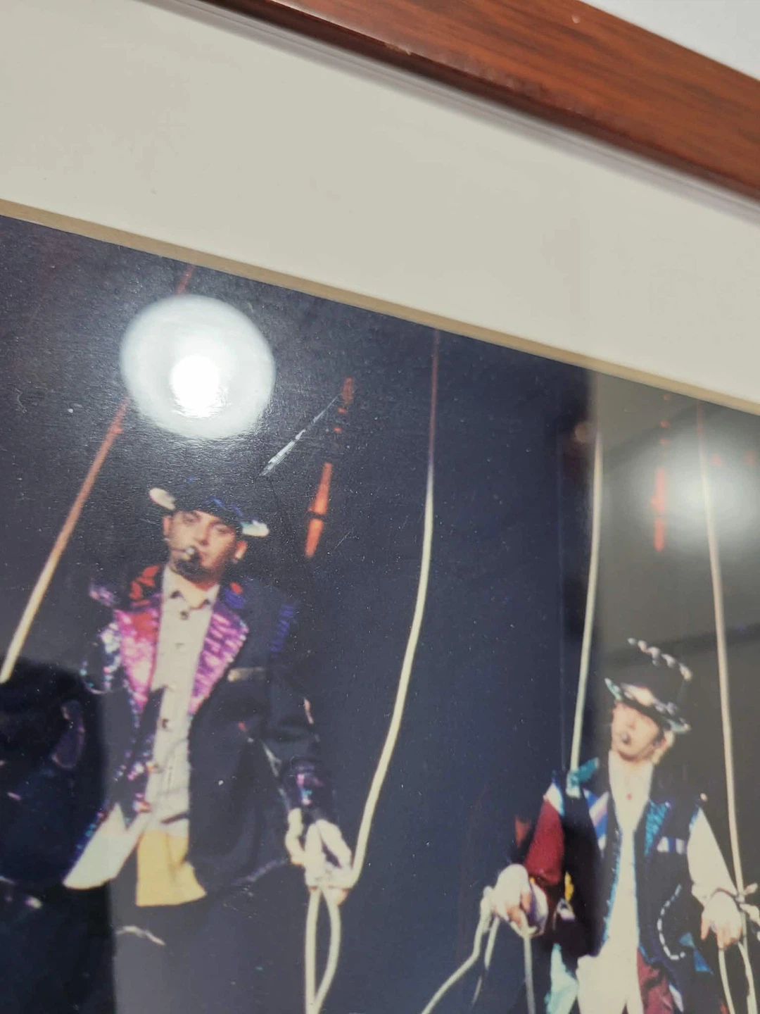 Framed vintage NSYNC Justin Timberlake Photo Print - Concert - photo 5