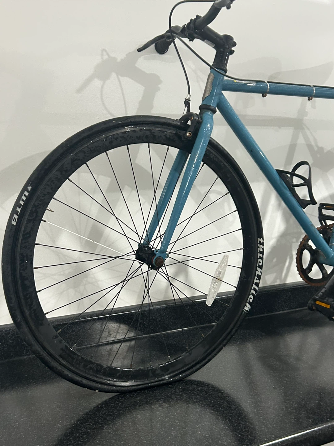 Blue Single Speed Road Bike - photo 3