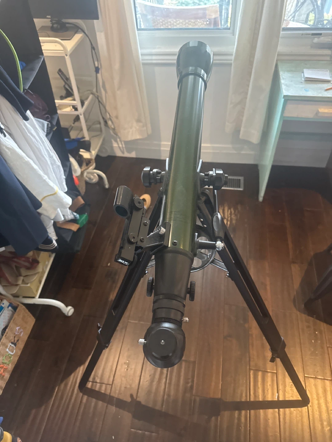 Green Telescope with Tripod - photo 2