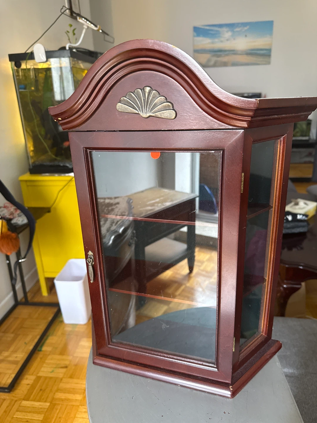 Vintage Wooden Display Cabinet ( take all) - photo 2