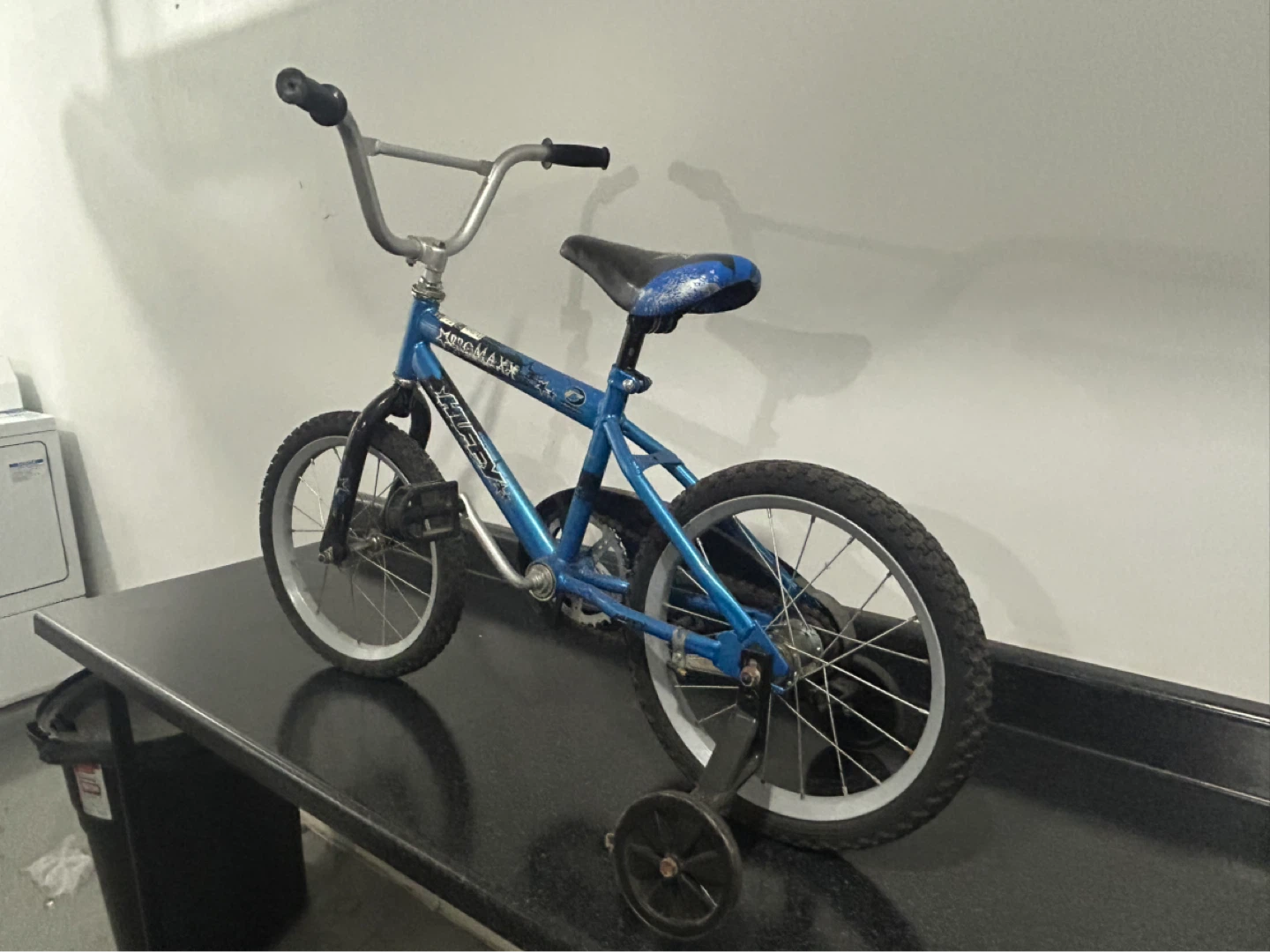 Blue BMX Bike with Training Wheels - photo 3