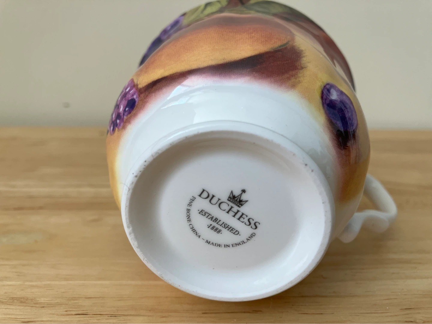 Duchess Fine Bone China Tea Cup - Fruit Pattern - photo 2