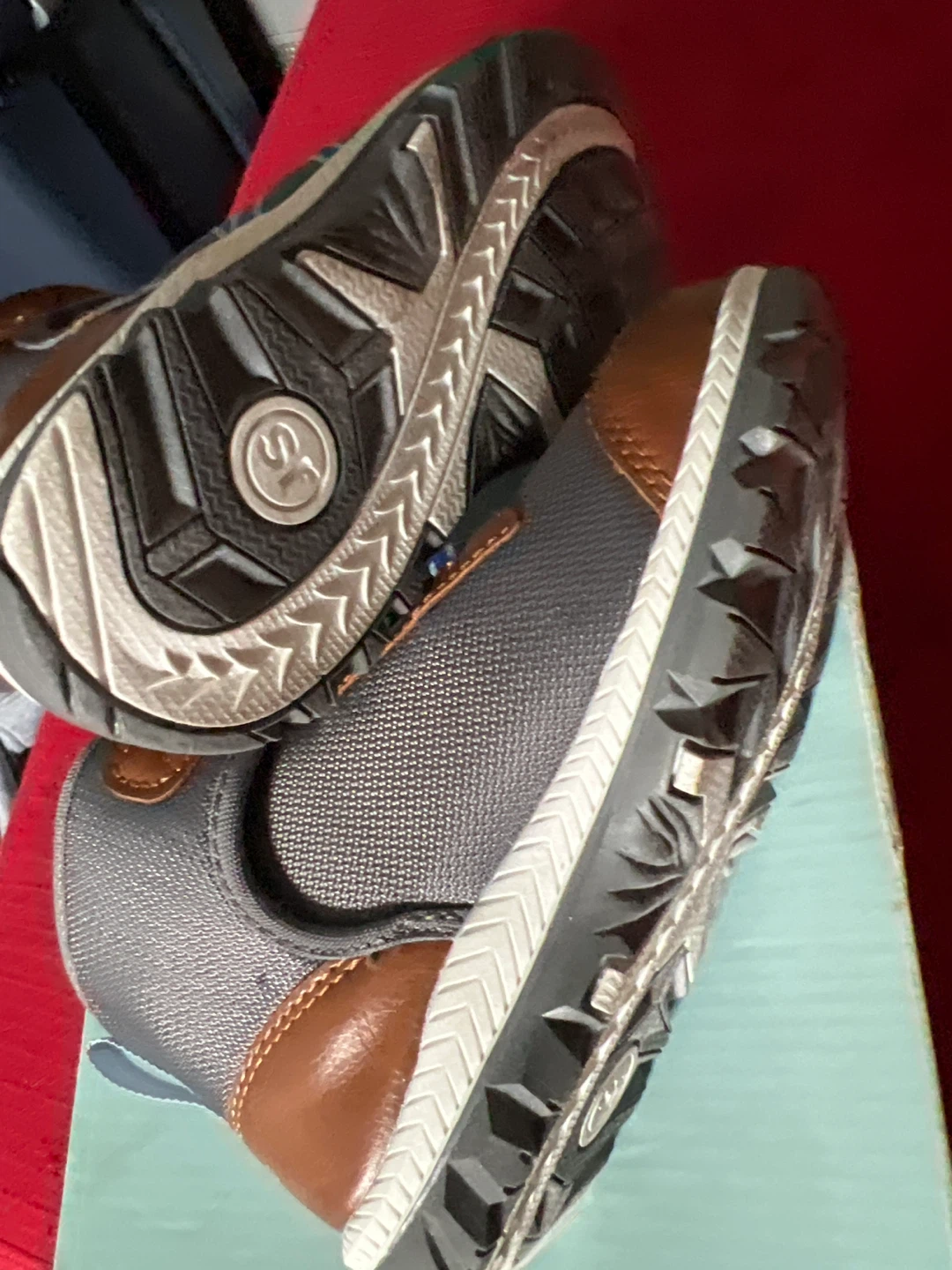 Stride Rite Freya Tan Gray Boots - Size 10M - photo 2