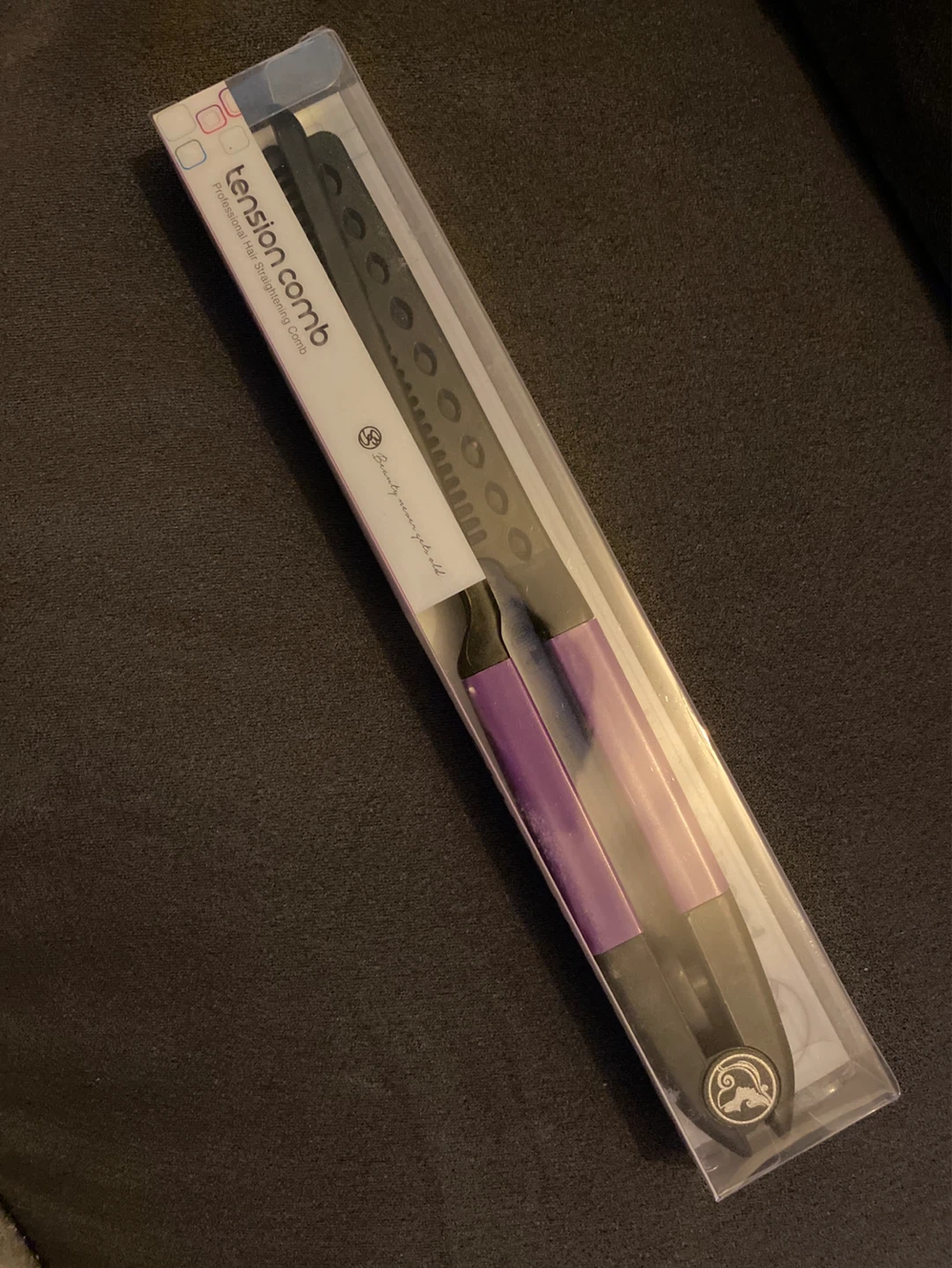 Tension Comb Professional Hair Straightening Comb - photo 2