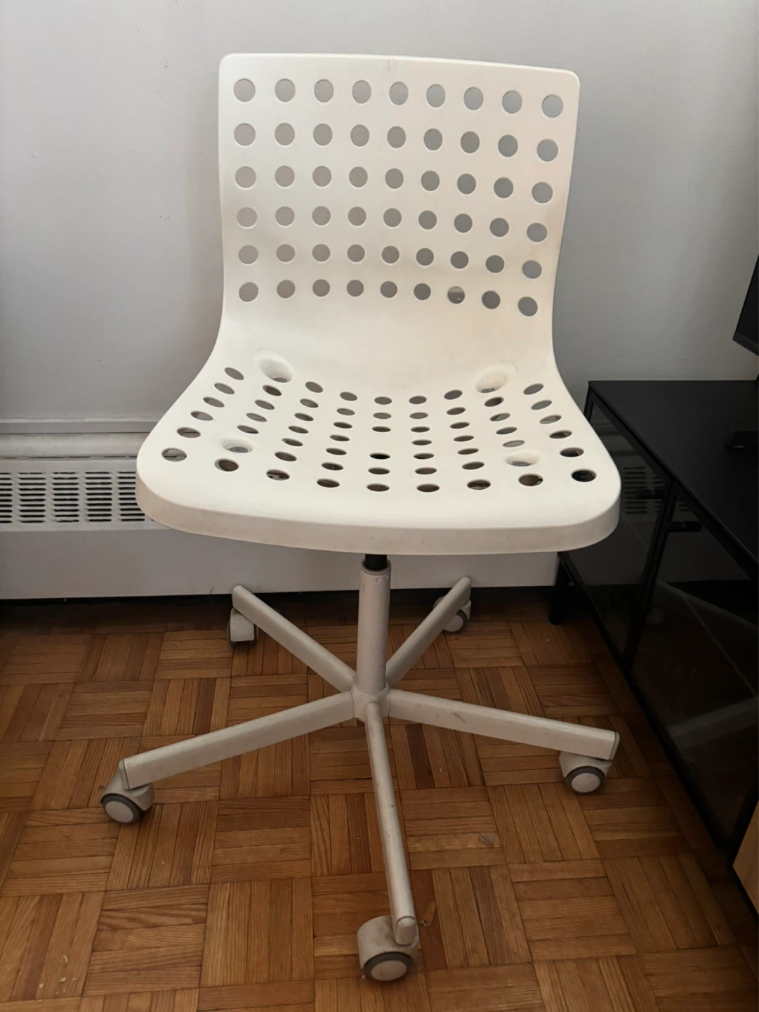White IKEA Swivel Office Chair