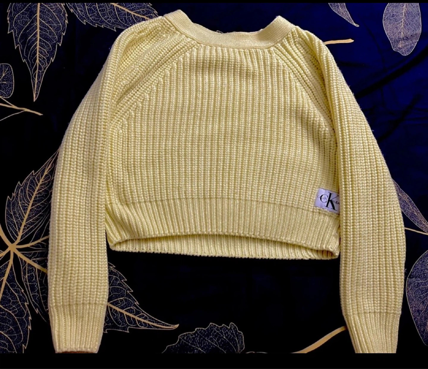 Calvin Klein Yellow Sweater