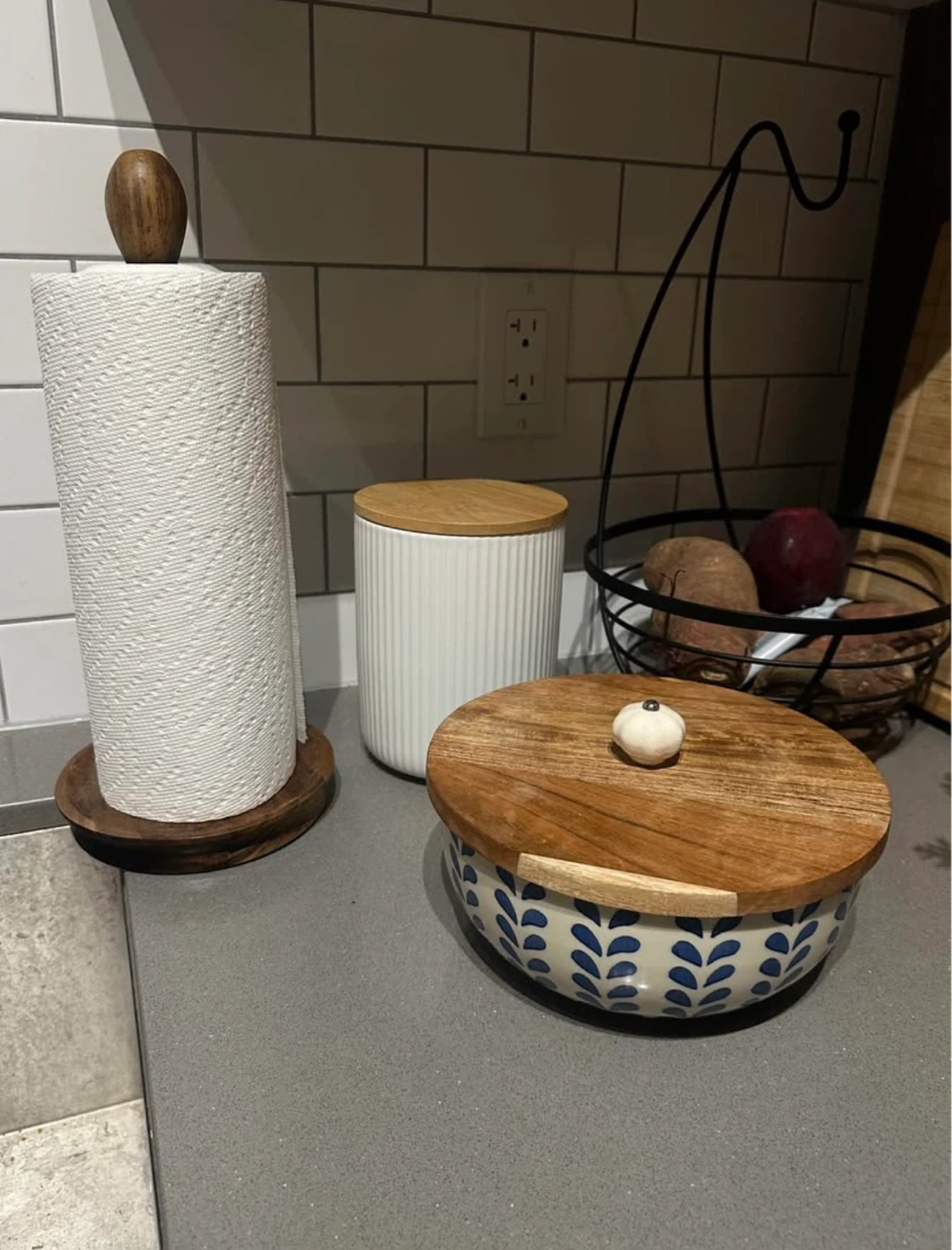 Wooden Top Decorative Bowl - photo 2