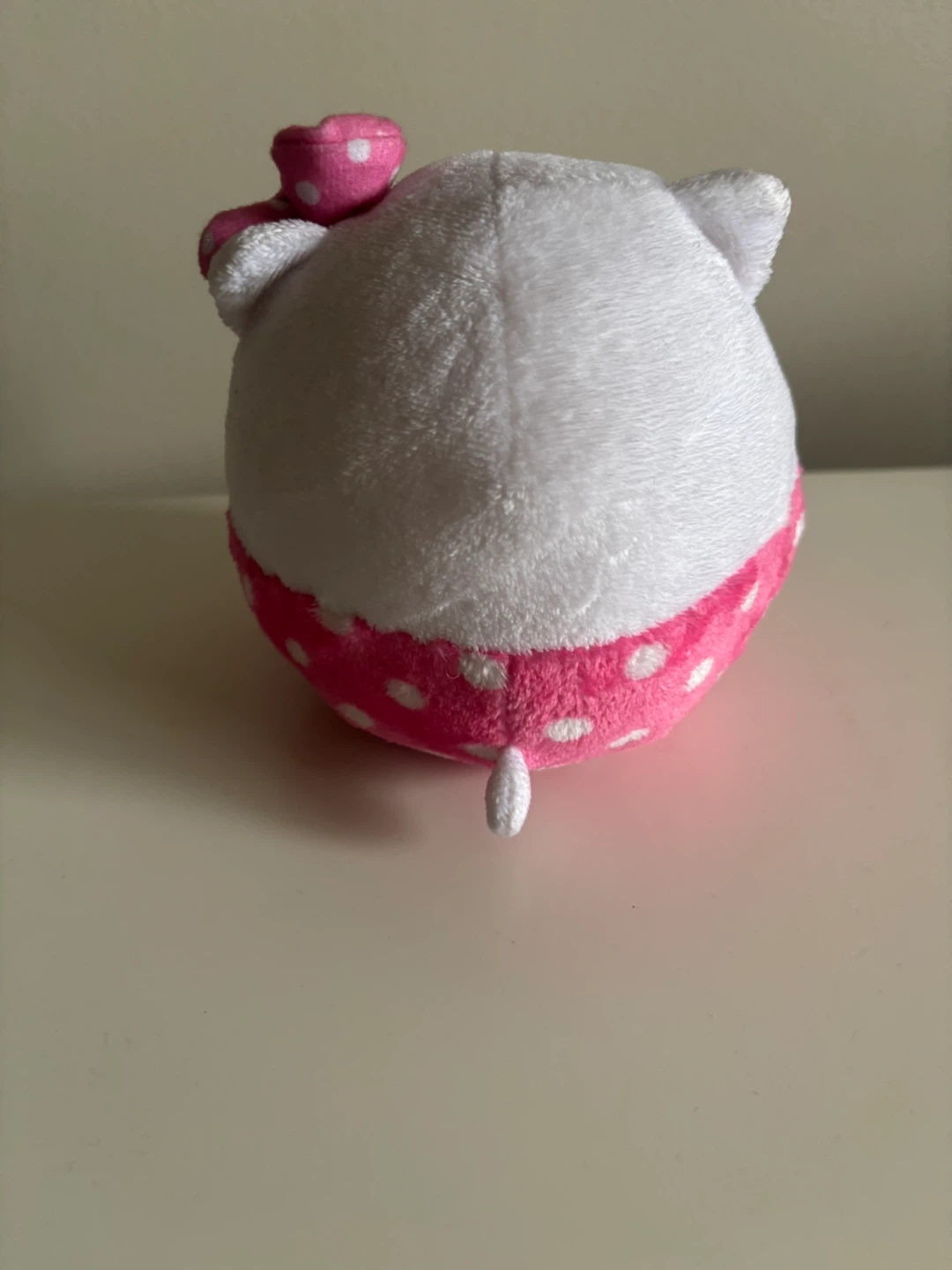 Ty Hello Kitty Beanie Baby Plush Pink Polka Dot - photo 3