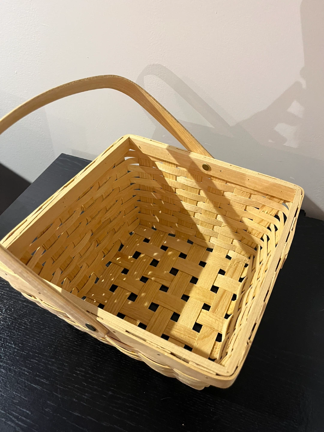Cute wicker basket - photo 4