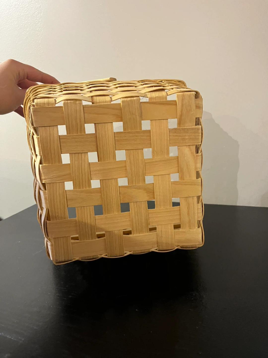 Cute wicker basket - photo 3
