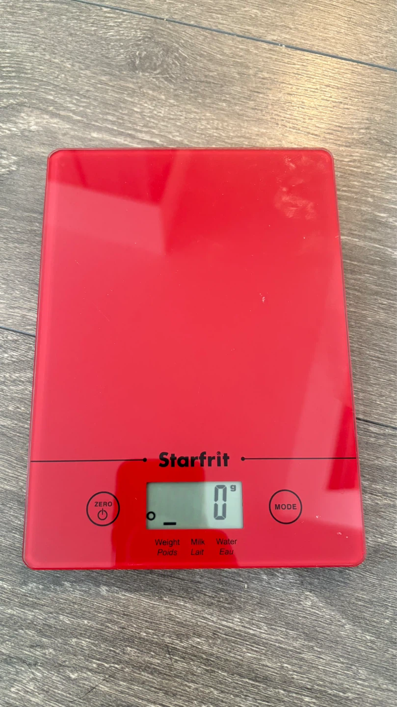 Starfrit Red Kitchen Scale - photo 2