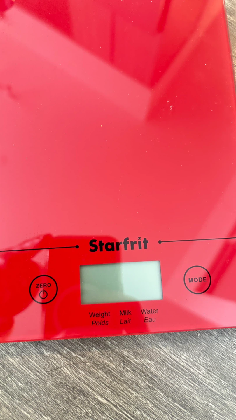 Starfrit Red Kitchen Scale - photo 4
