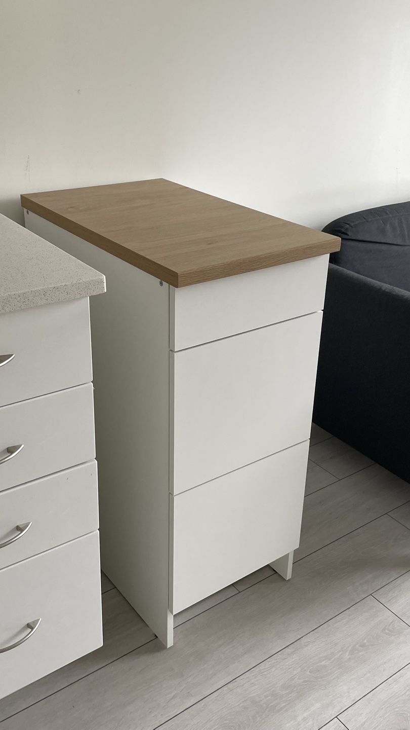 IKEA KNOXHULT Base Cabinet with 3 Drawers