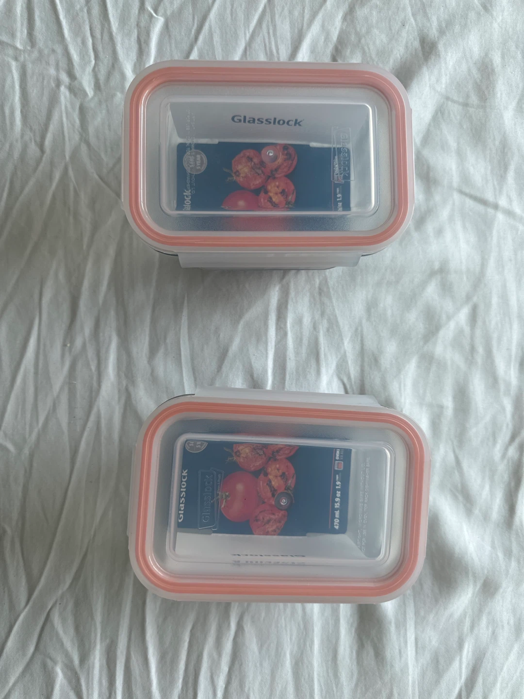 Glasslock Food Storage Container 470ml (15.9 oz)