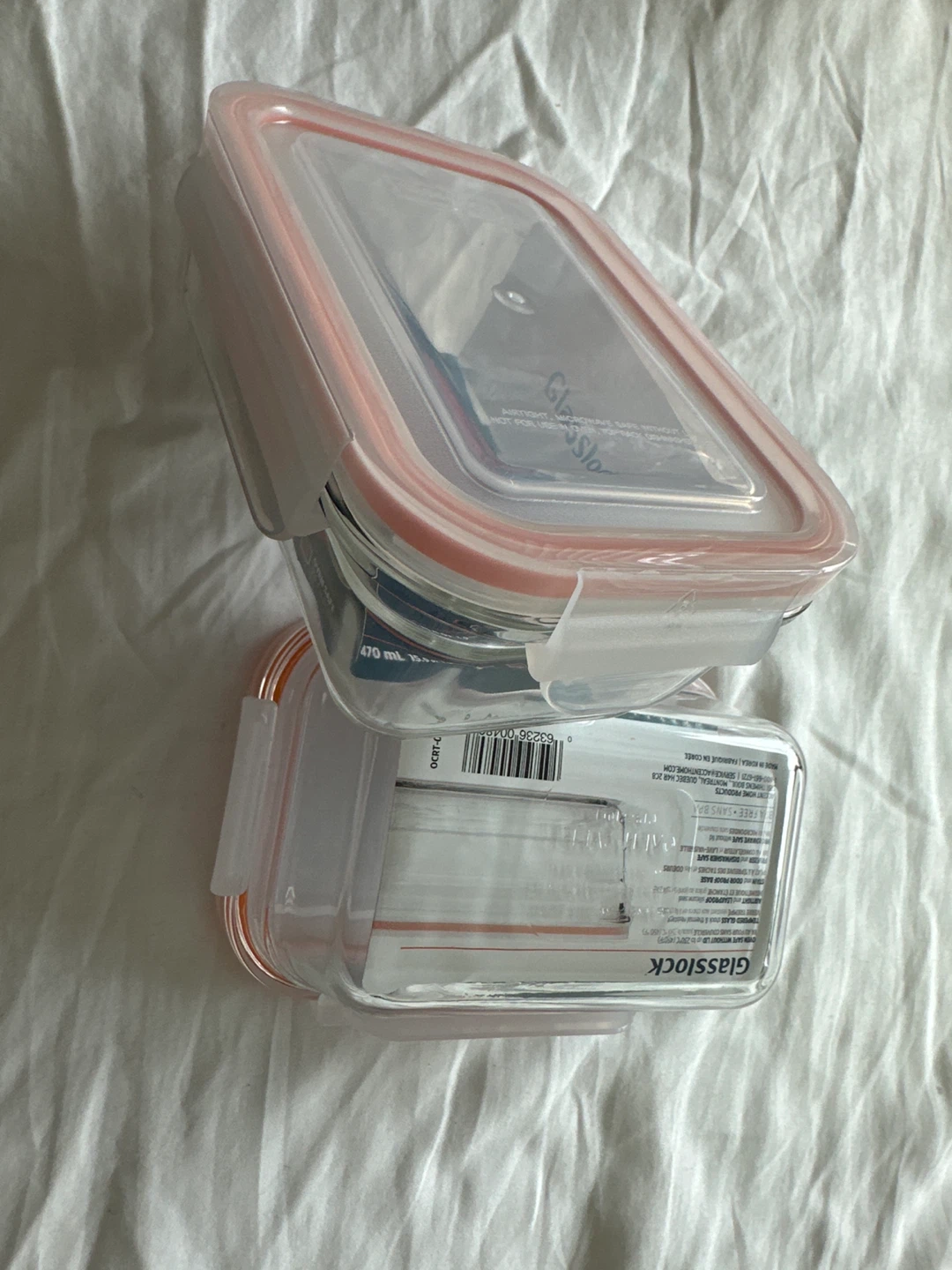 Glasslock Food Storage Container 470ml (15.9 oz) - photo 3