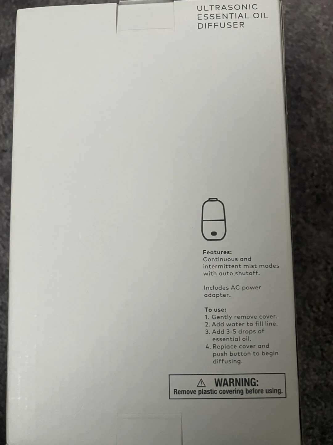 Ultrasonic Essential Oil Diffuser - photo 2