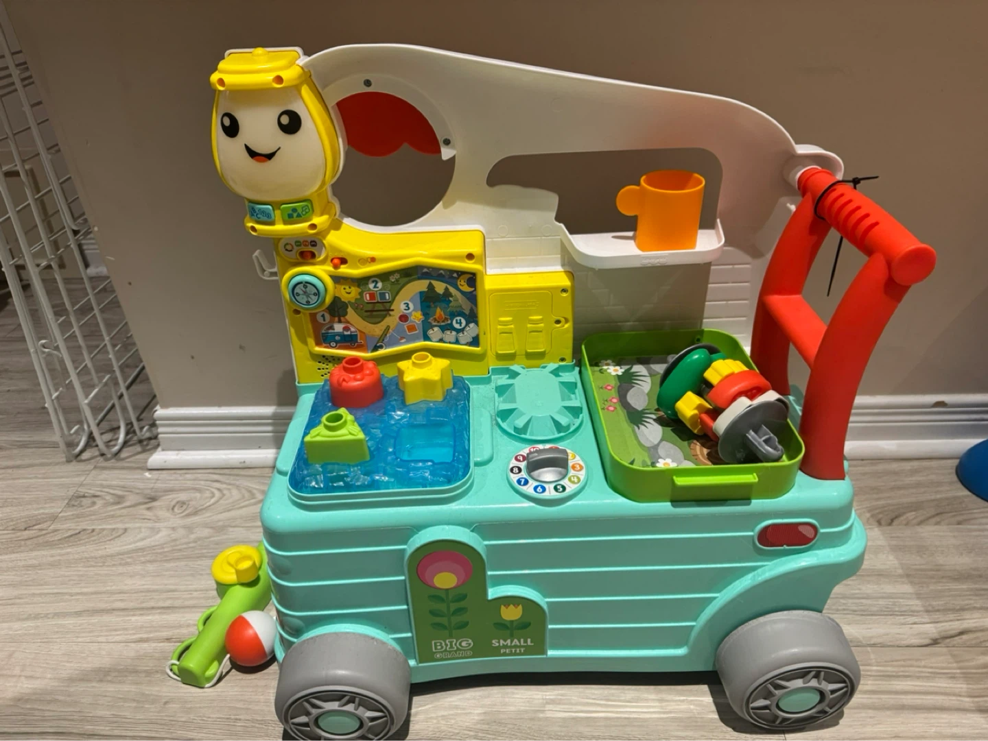 Play pretend camping cart