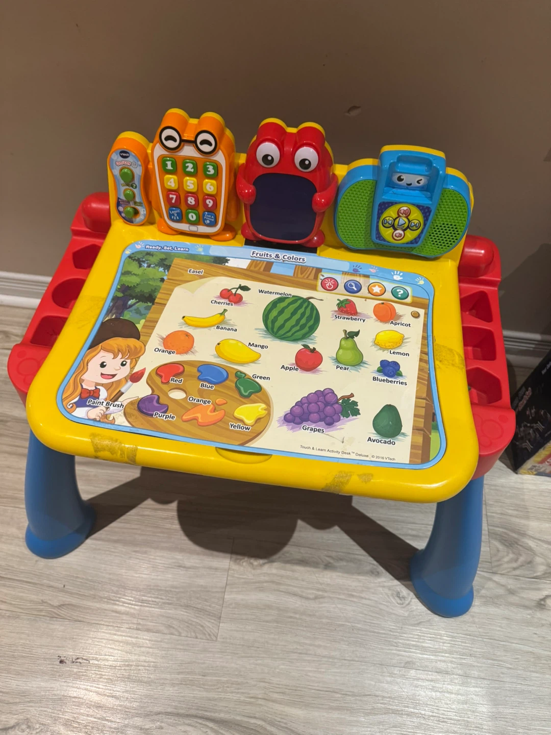 Toddler learning table