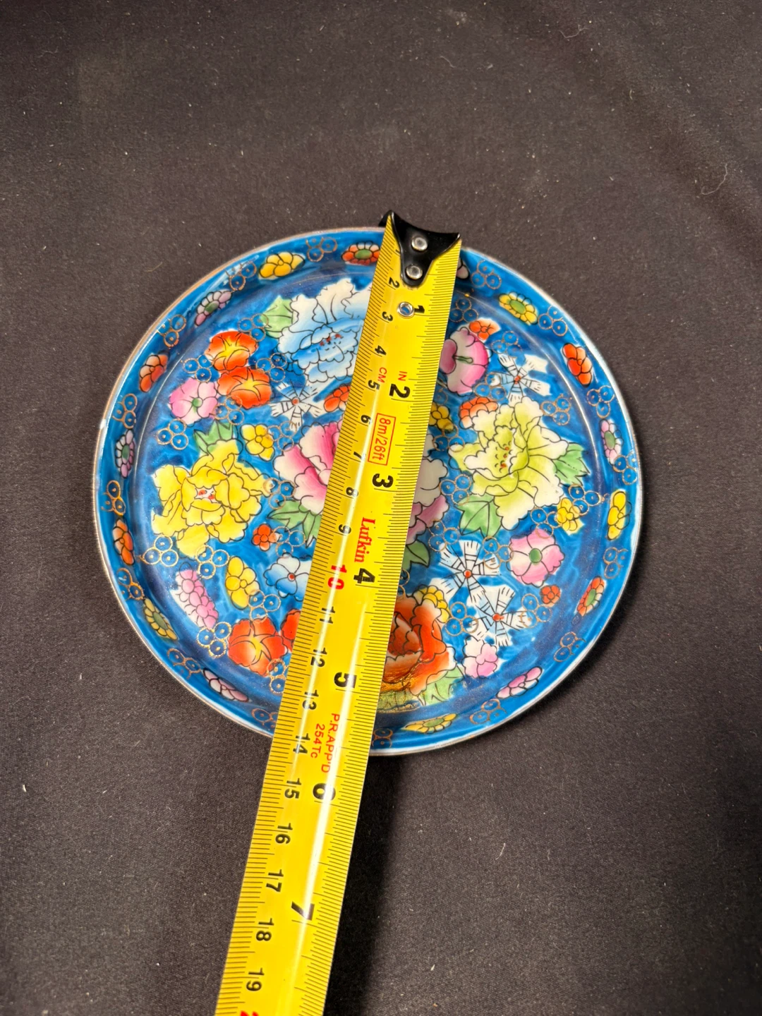 Decorative Ceramic Plate with Floral Design - photo 5