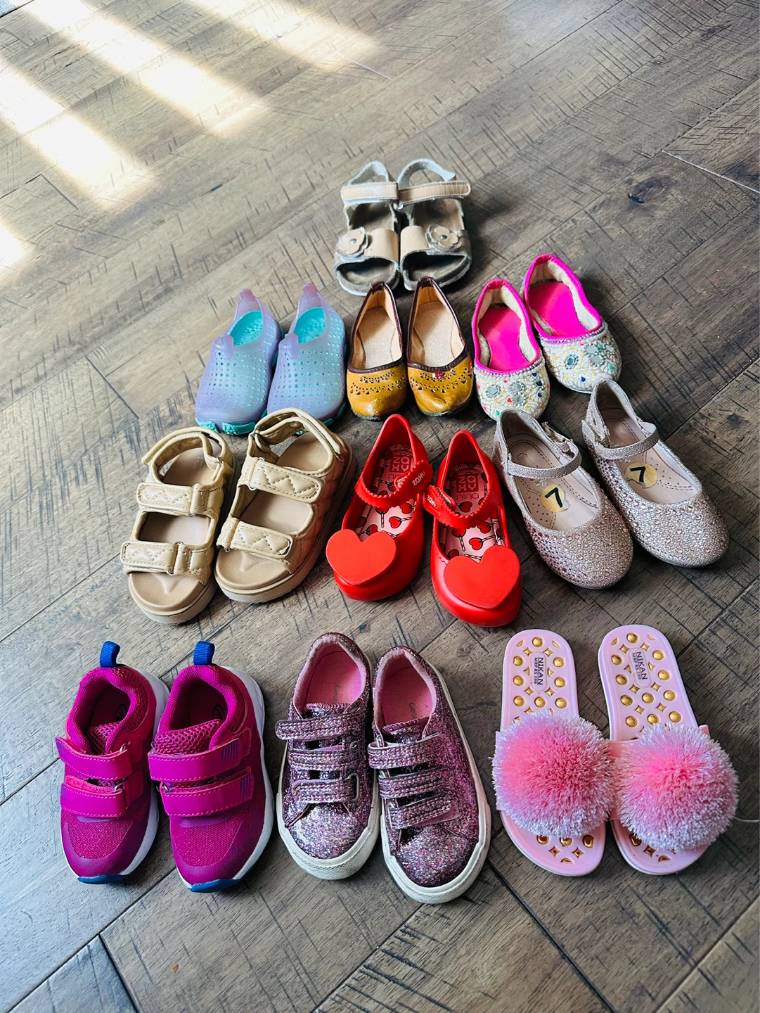 Shoes and Sandals Size 8T-10T, $25 for all