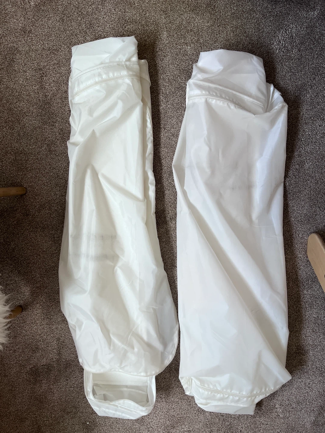 2 White under the bed storage bags - photo 3