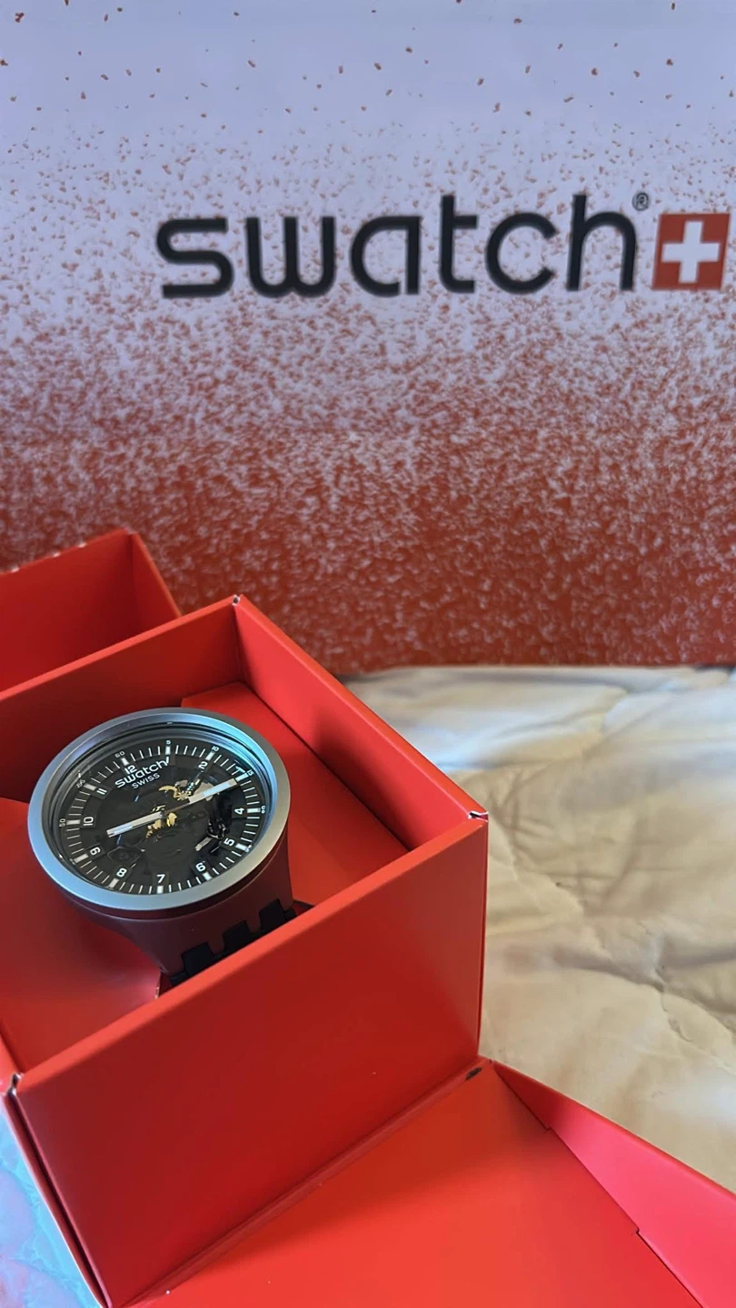 Swatch Swiss Watch irony black