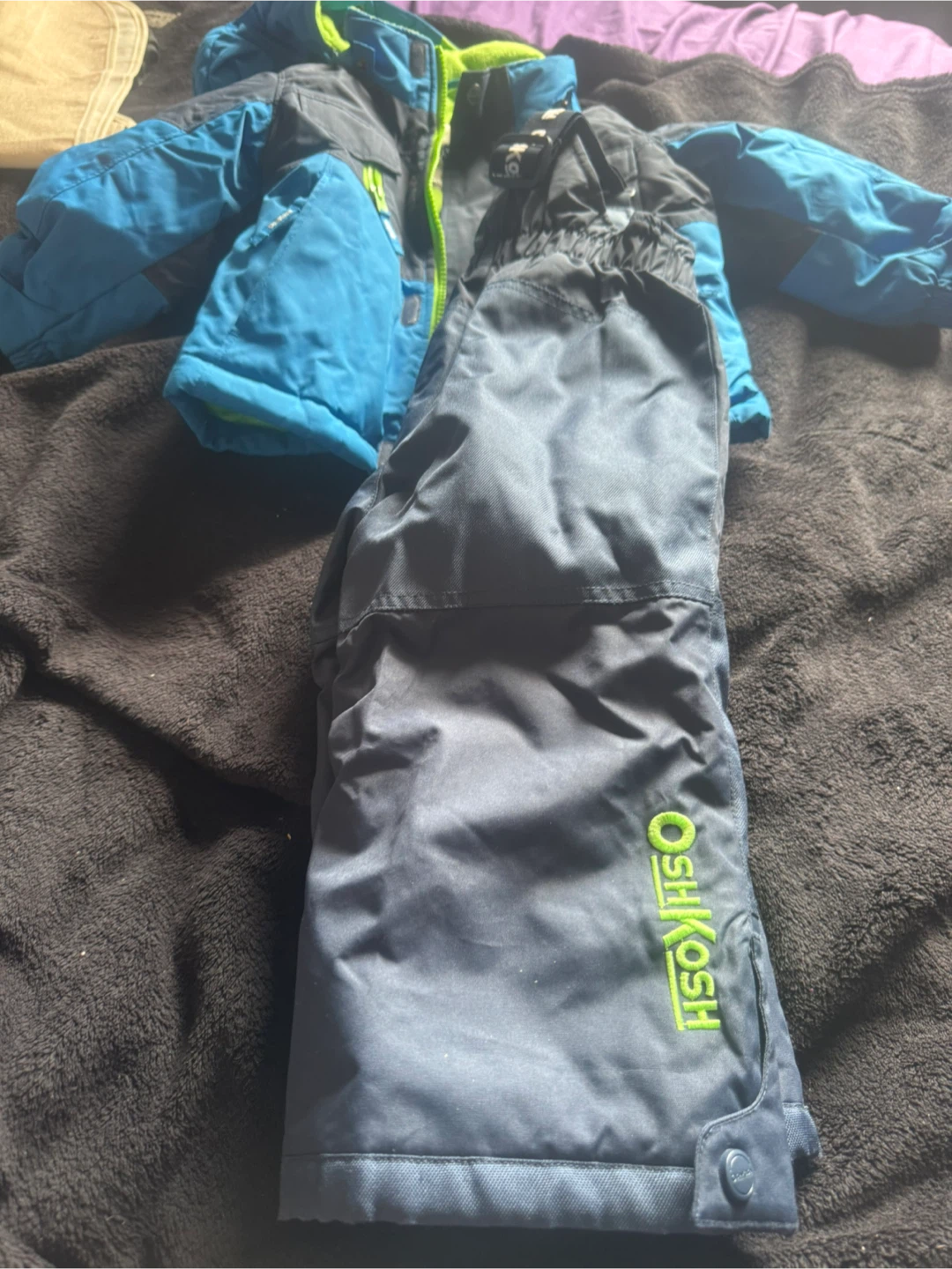 OshKosh B'gosh Ski Suit Set - Blue/Green age 24m - photo 4
