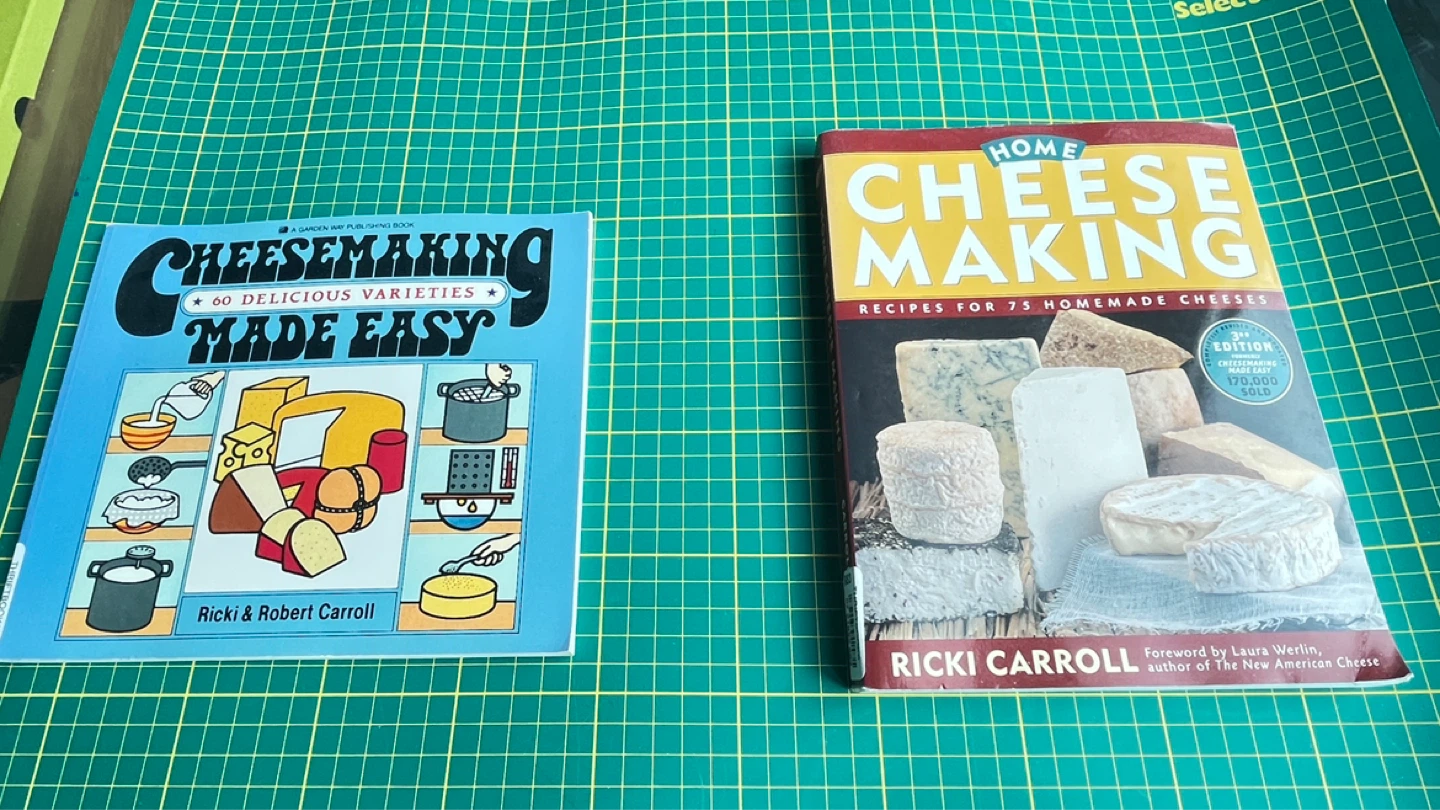 Home Cheesemaking & Cheesemaking Made Easy Books