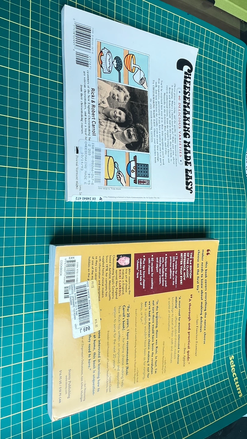 Home Cheesemaking & Cheesemaking Made Easy Books - photo 2