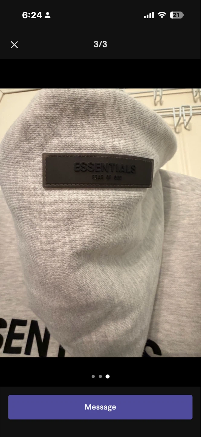 Used Fear of God Essentials Hoodie - photo 3