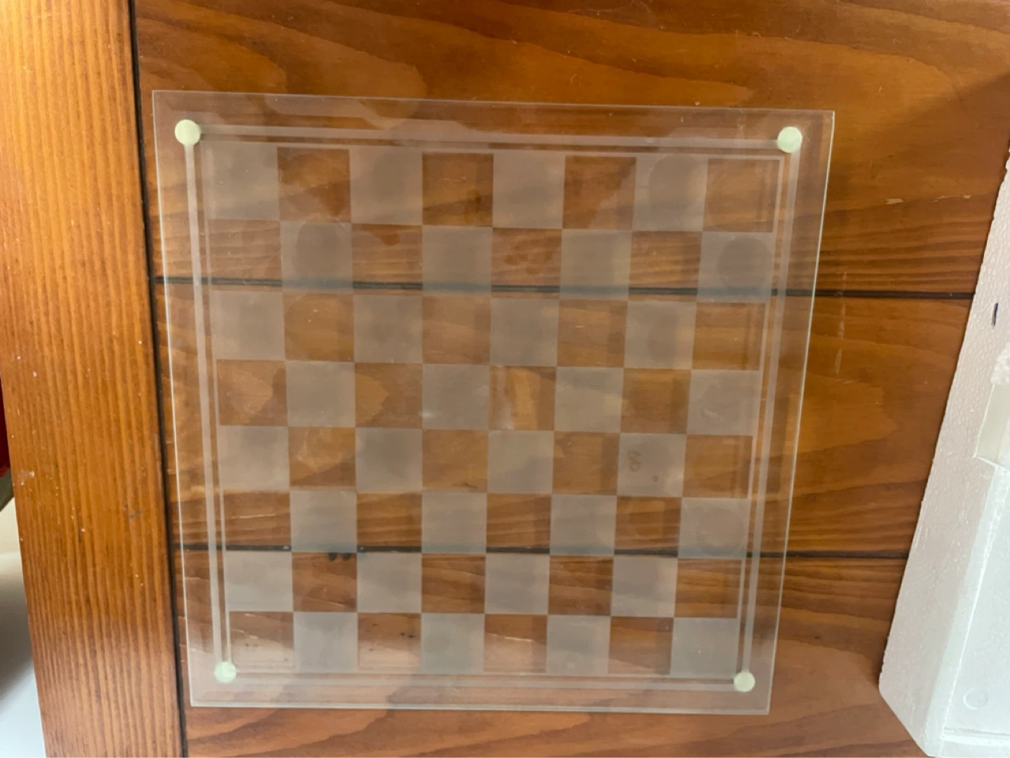Glass chess set - photo 2