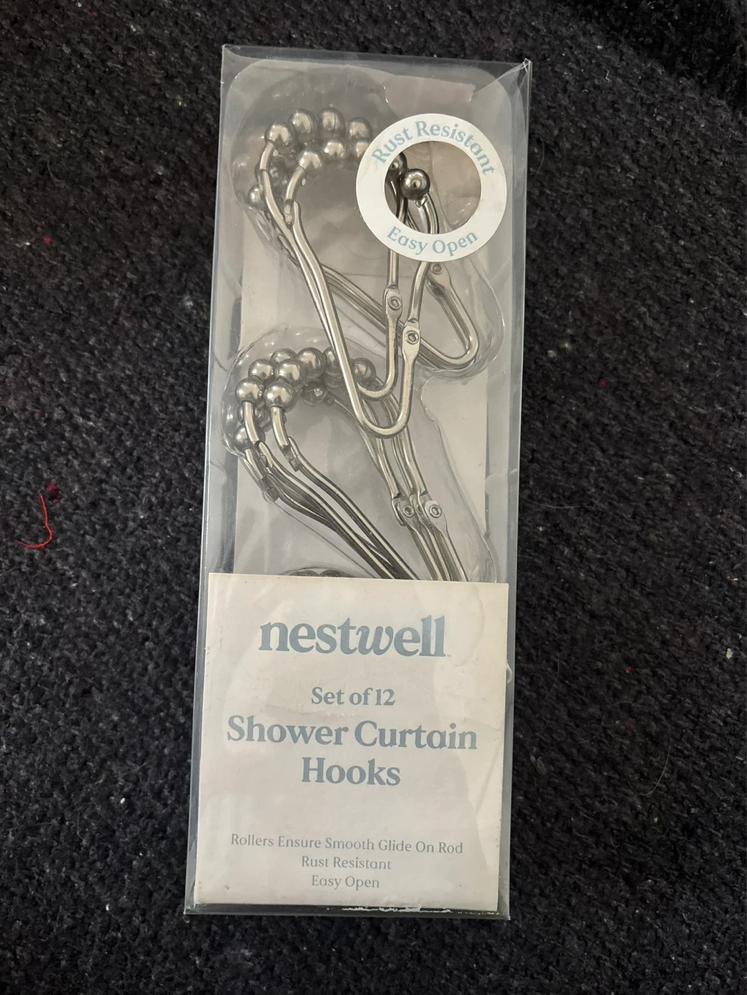 Nestwell Set of 12 Shower Curtain Hooks