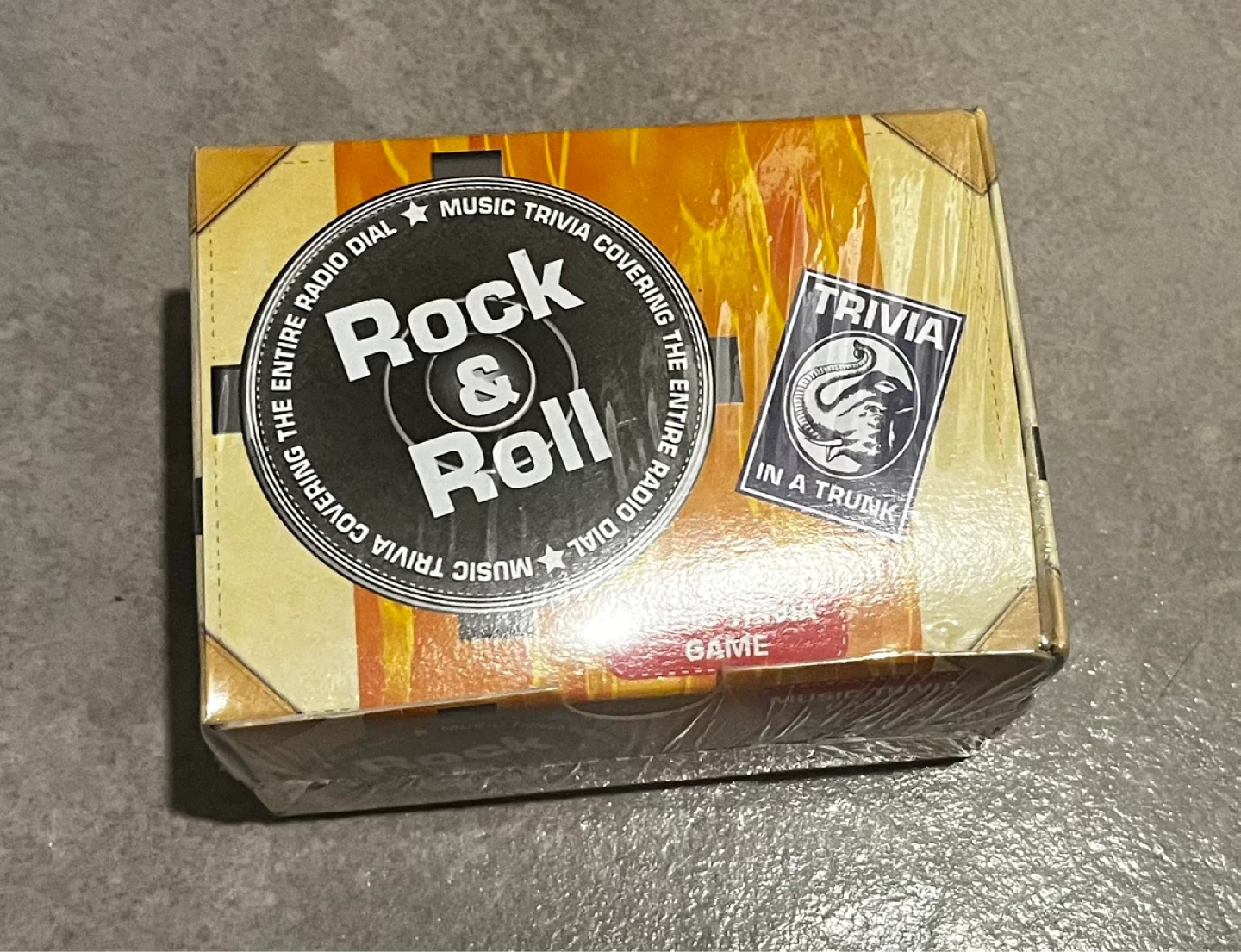 Rock & Roll Trivia In A Trunk Game