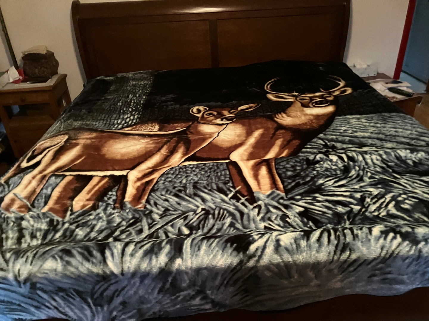 Diamond Mink Blanket - Super Queen Size