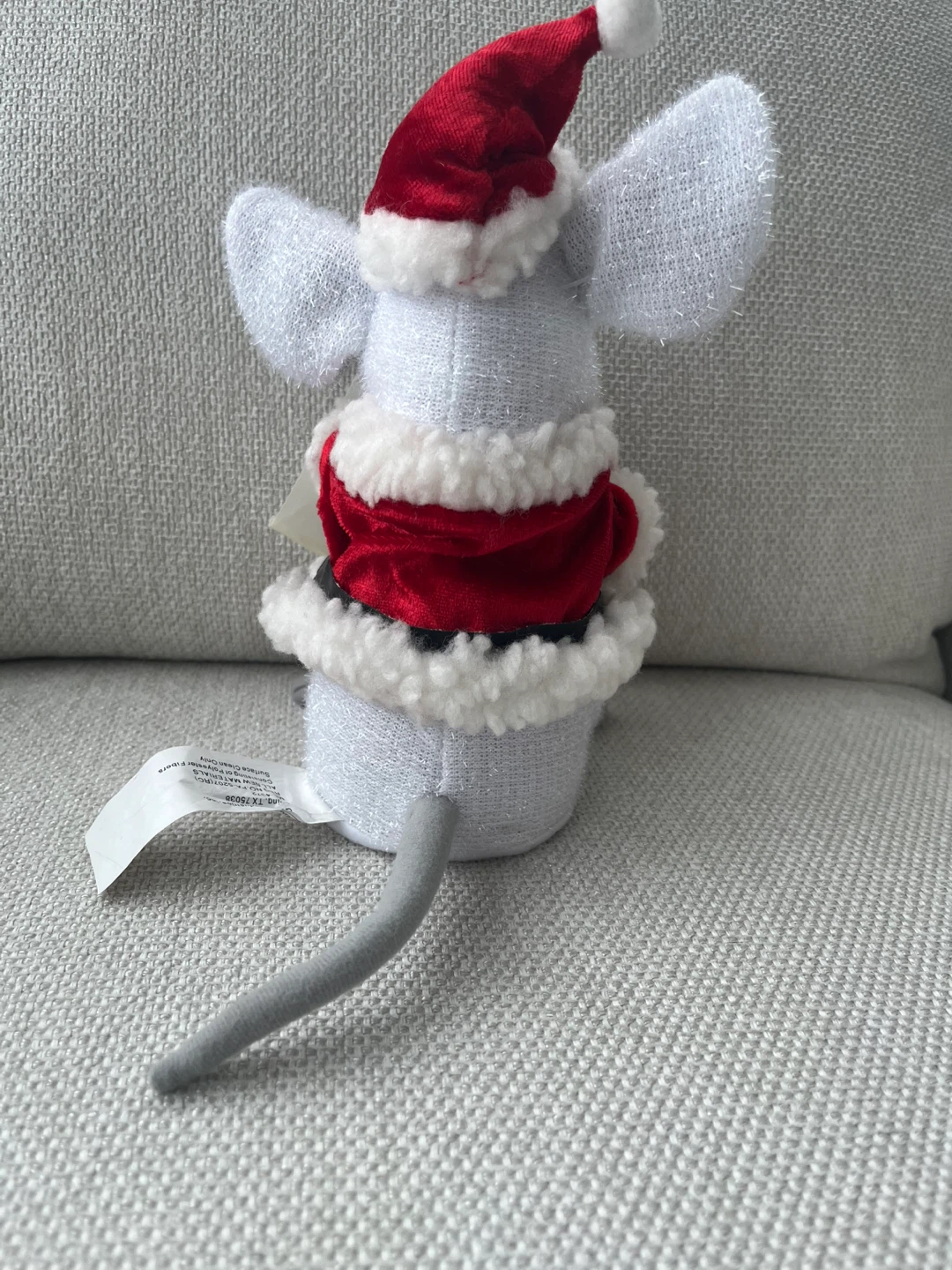 Brand New - Animated Christmas Mouse Plush Toy - photo 3