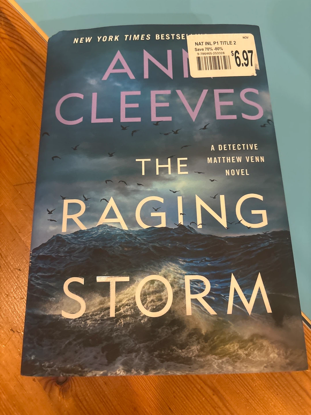 The Raging Storm by Ann Cleeves (A Detective Matthew Venn Novel)