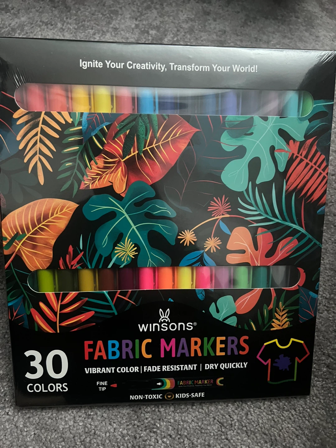 New Fabric Markers Set of 30