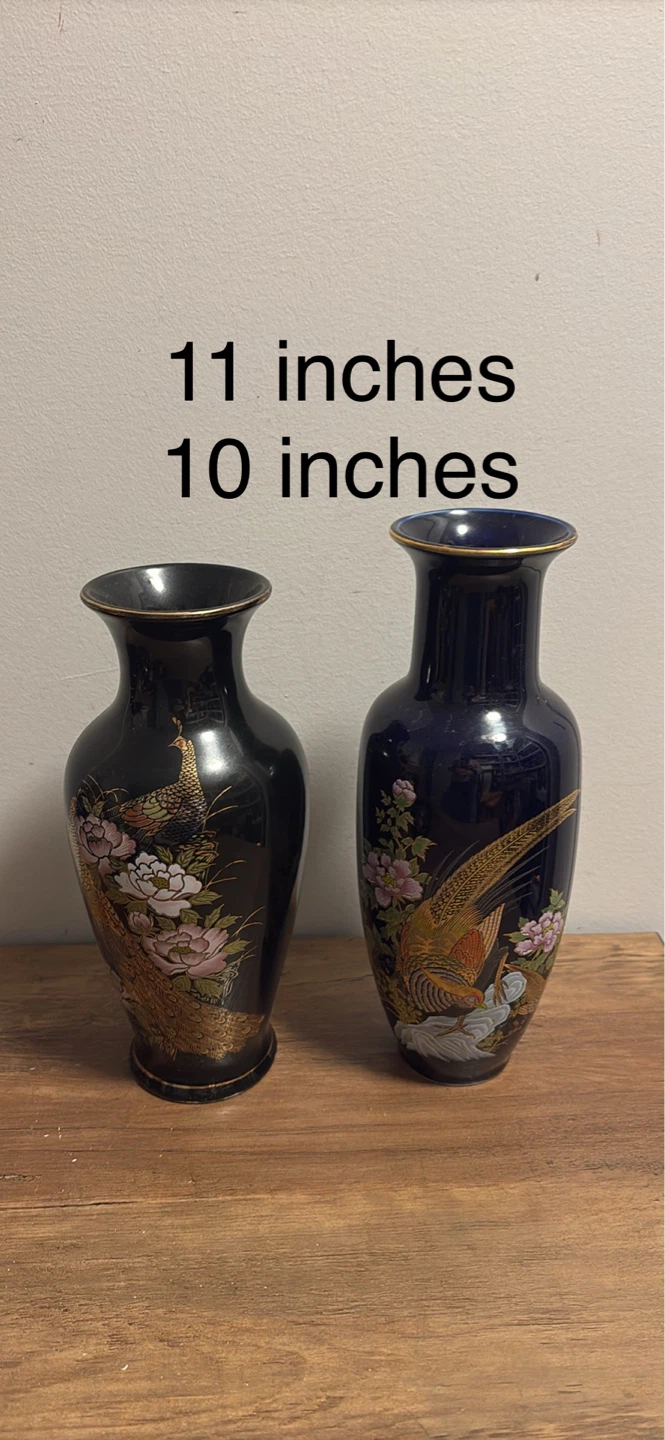 Assorted Decorative Ceramic Vases and Plate - photo 2