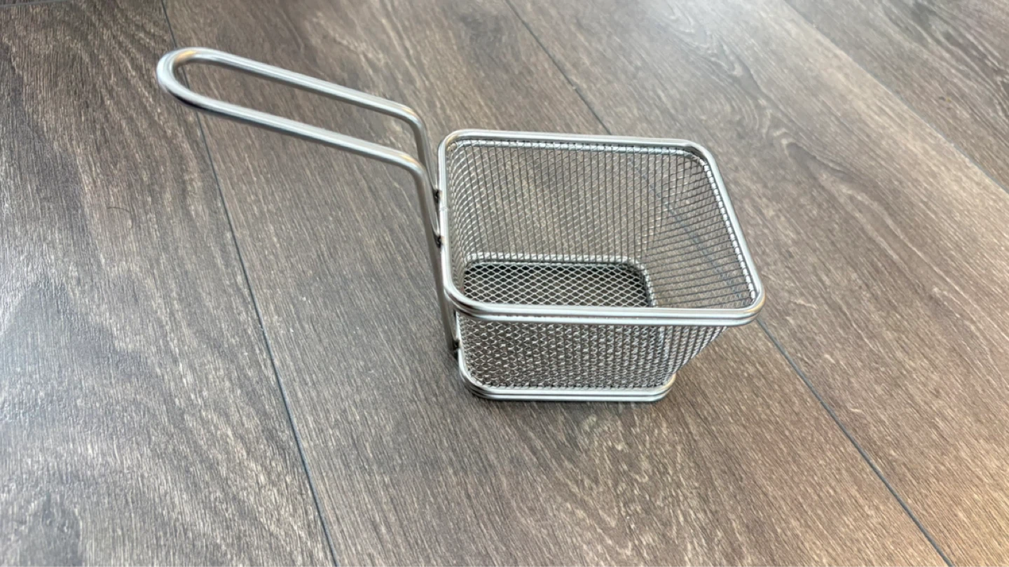 Mini Stainless Steel Fry Basket - photo 2
