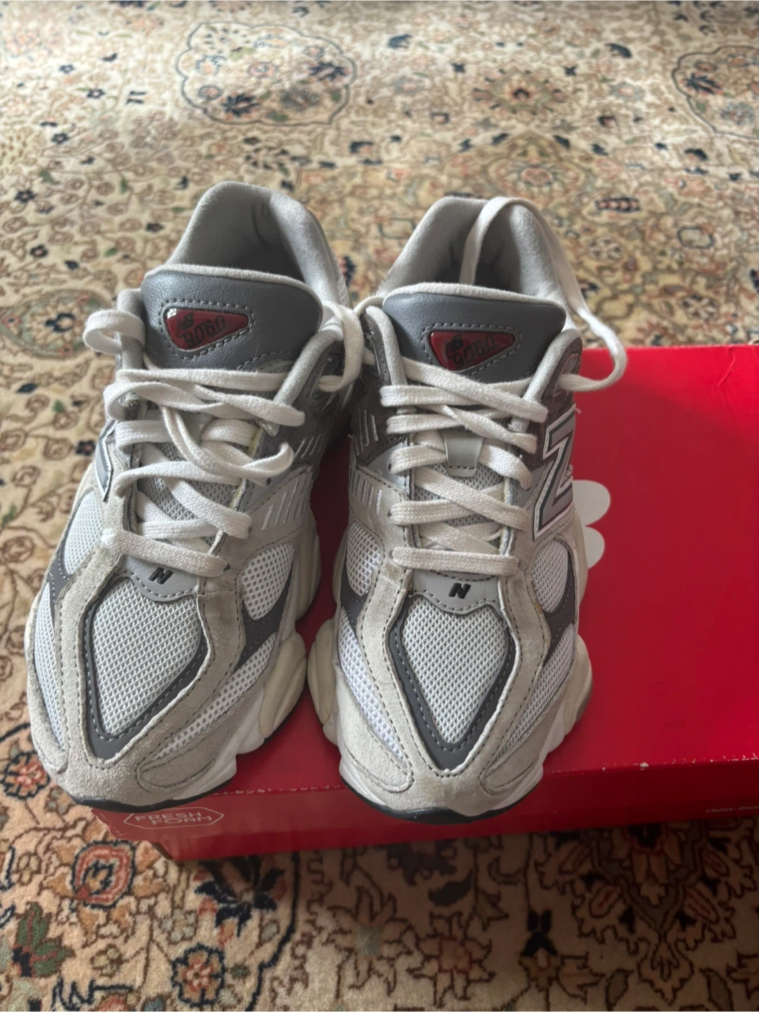 New Balance 9060 Grey Running Shoes
