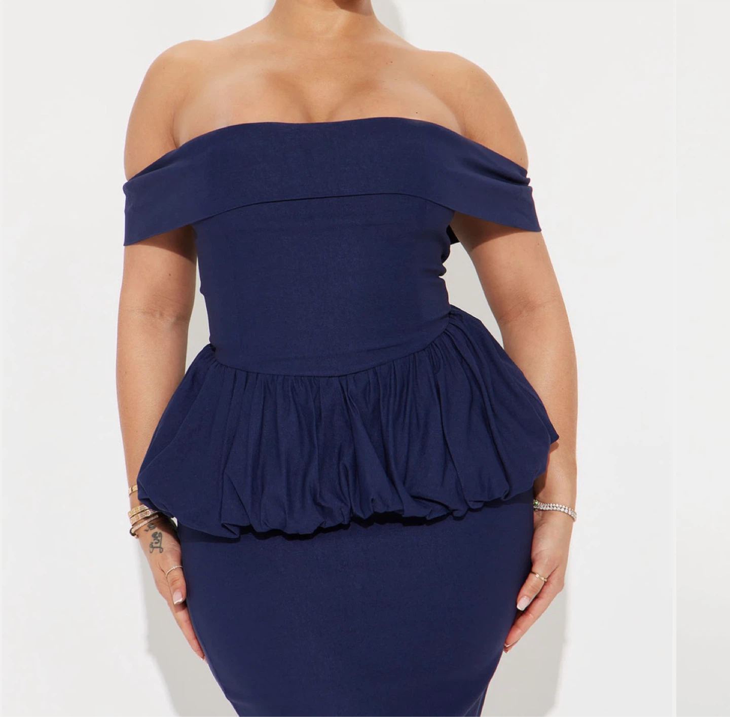 Peplum dress - photo 2