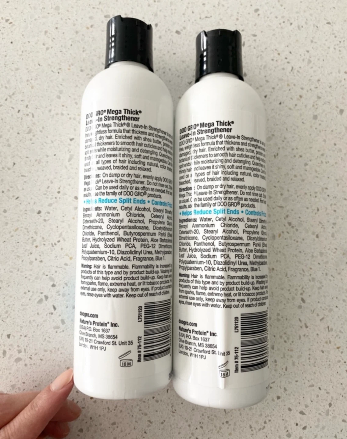 Bundle of 2 - DOO GRO Mega Thick Leave-In Strengthener (10oz) - photo 2