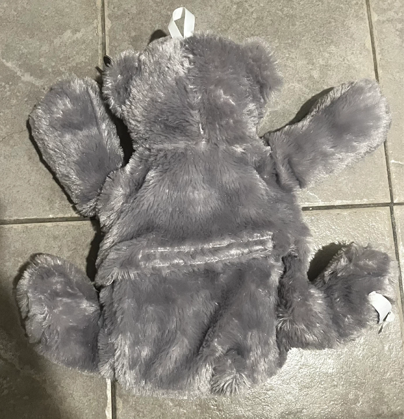 Grey Teddy Bear Hot Water Bottle Cover - photo 2