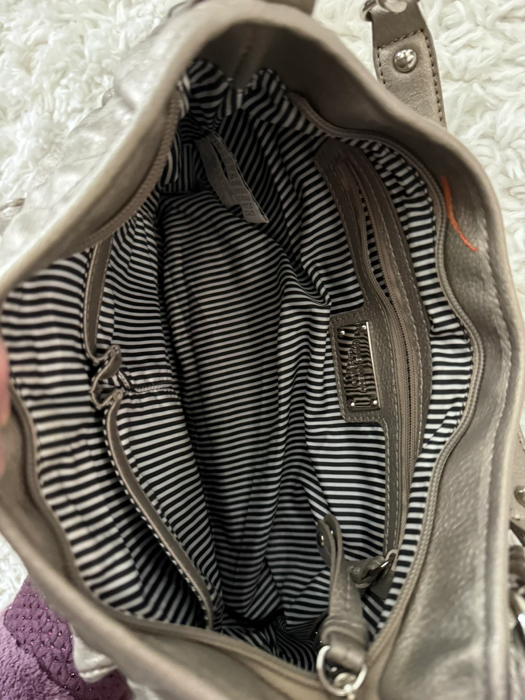 Nine West Quilted Shoulder Bag - Pewter - photo 2