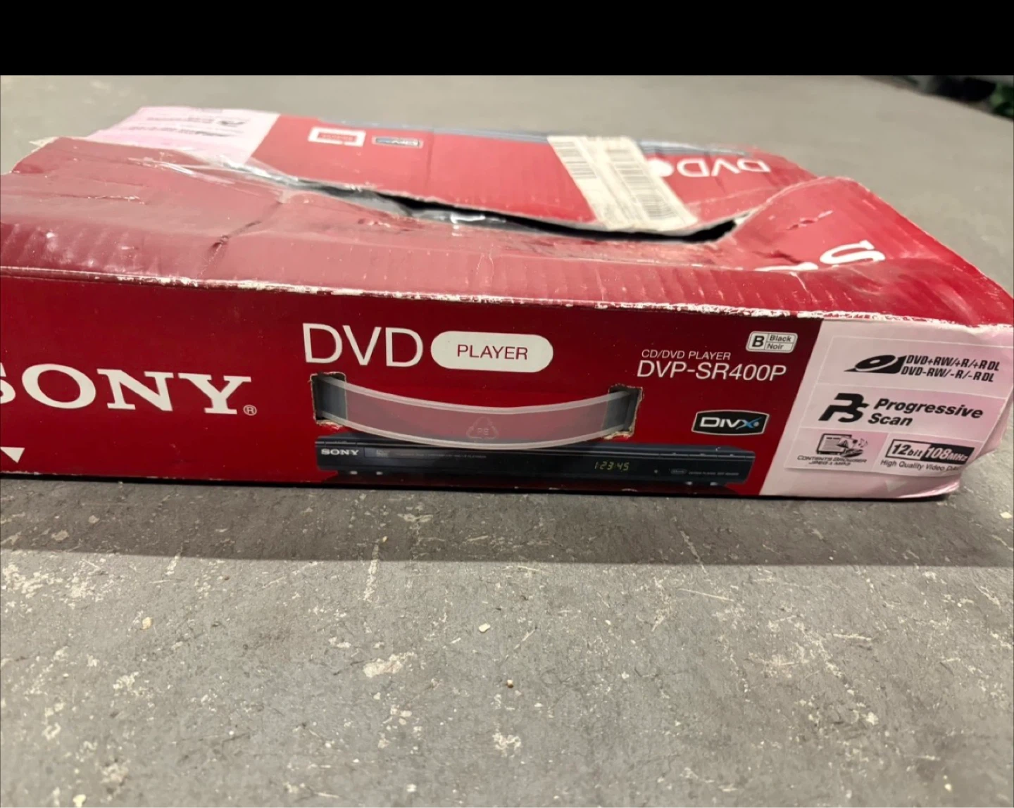 Sony DVD Player DVP-SR400P