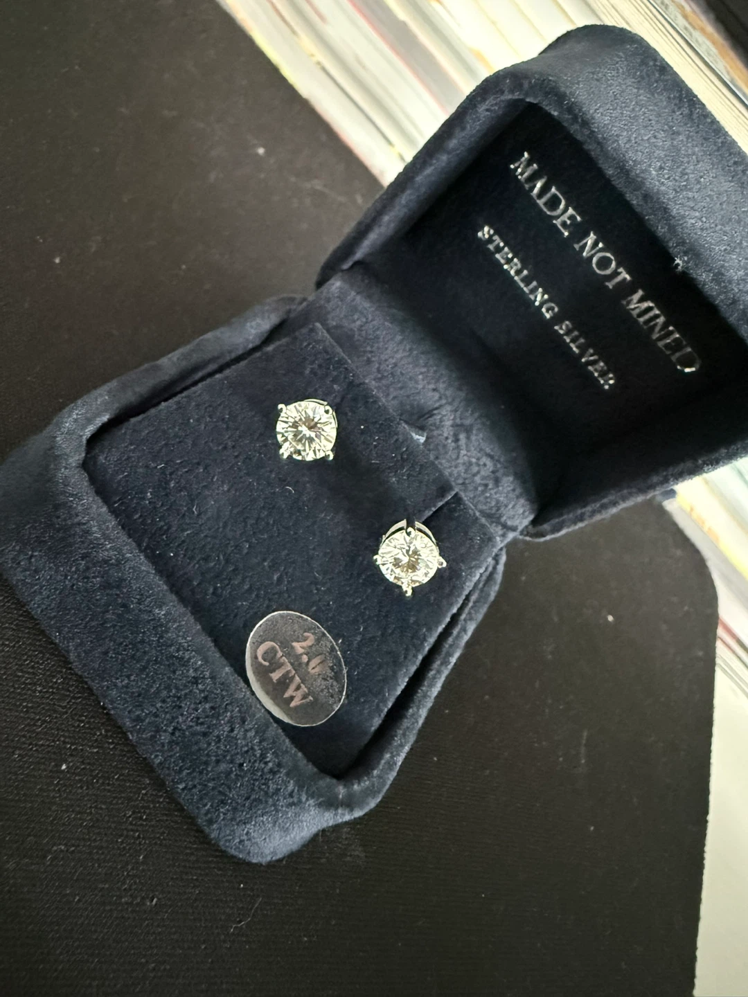 Sterling silver moissanite - photo 4