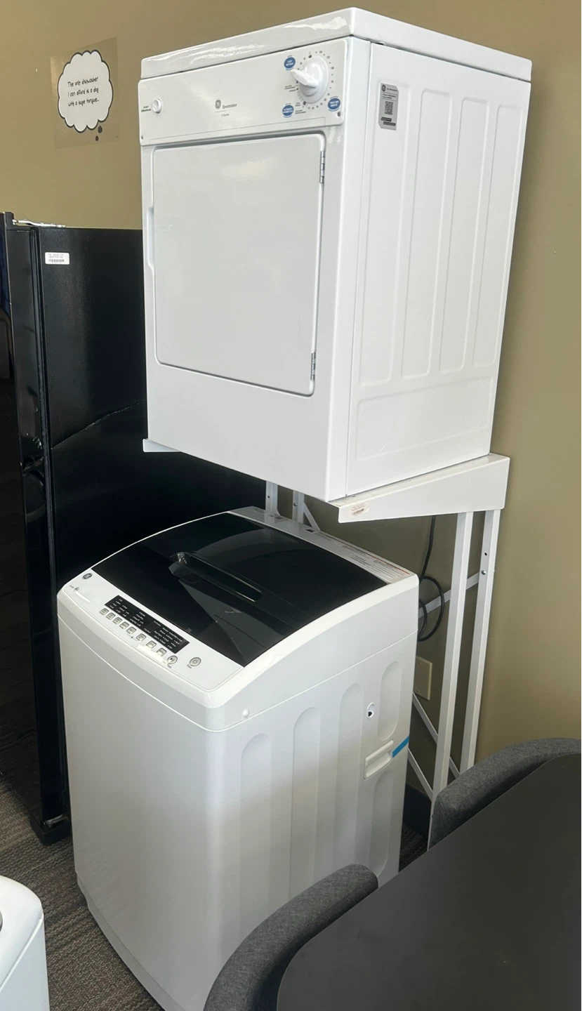 GE Stackable washer and dryer