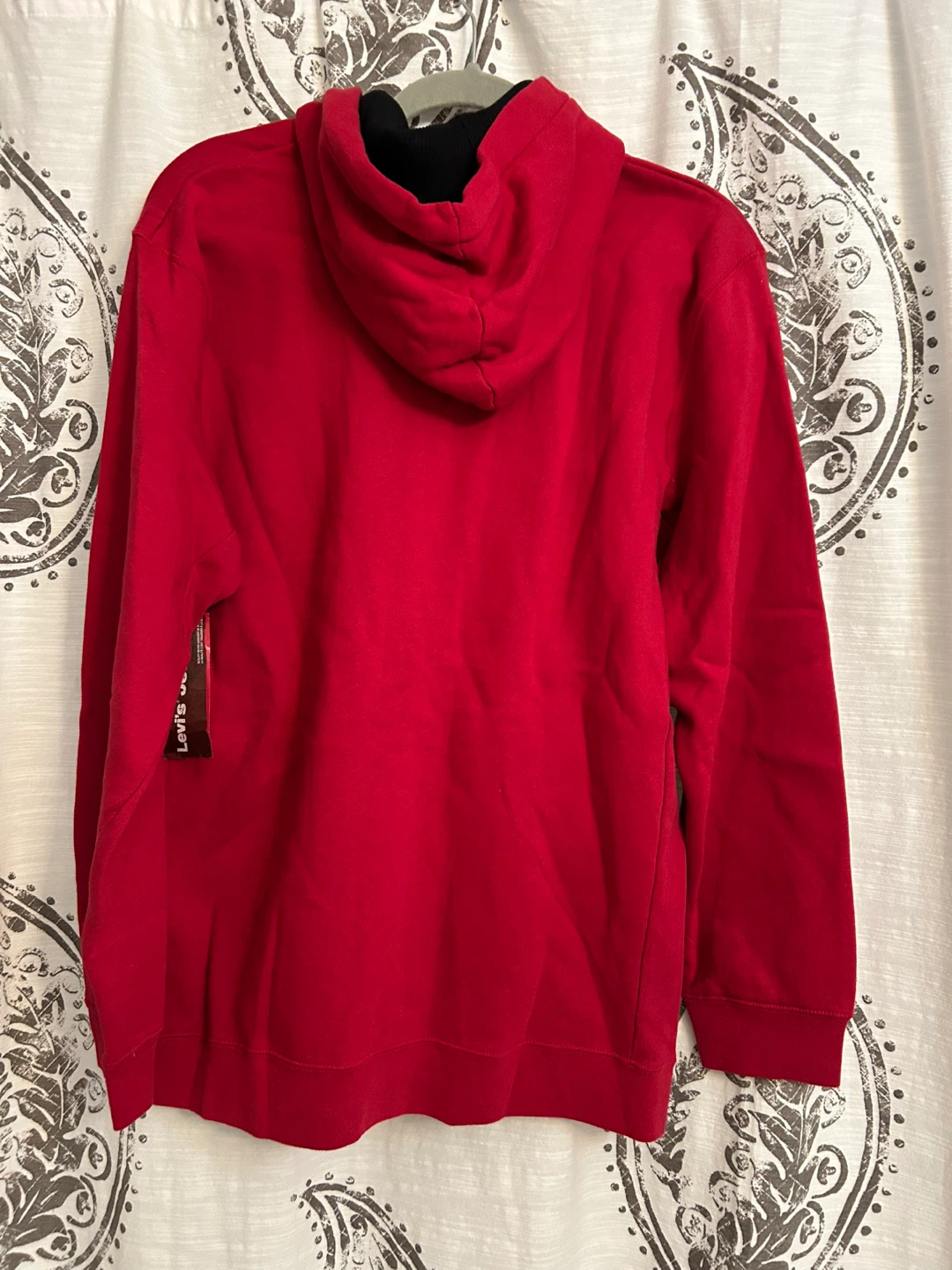 Levi's Jeans Red Zip-Up Hoodie - photo 3