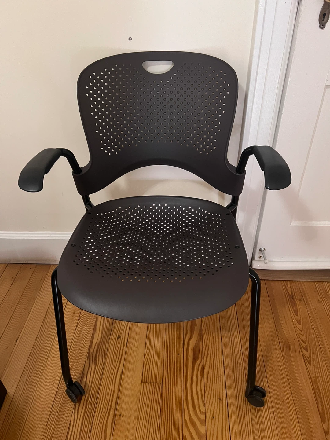 Black Desk and Chair Set - photo 3